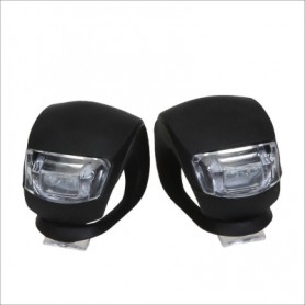 2pcs LED Motorcycle Tail Lamp Bikecycle Warning Flashing Light