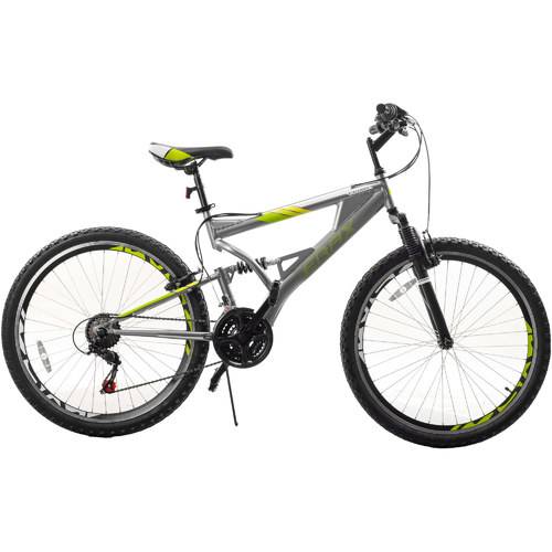 26'' Mountain Bike with Full Suspension 21-Speed Aluminum Frame Bicycle
