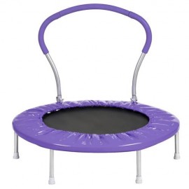 36'' Trampoline with Handrail and Safety Cover Min..