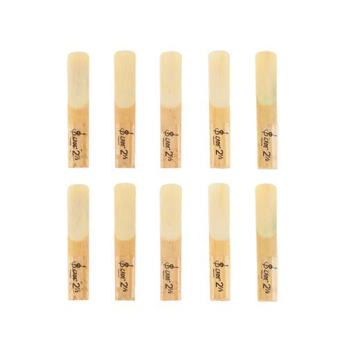 10pcs Wooden Beating Reeds for Clarinet Yellow